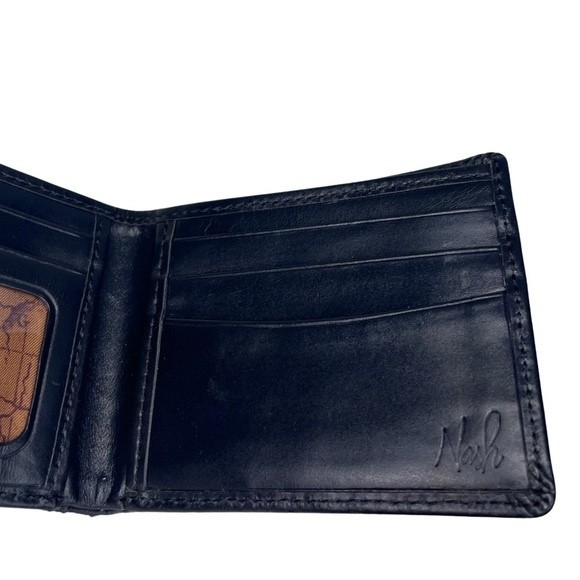 Patricia Nash Bifold Wallet Black - Picture 5 of 7